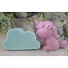 Jabón nube + unicornio